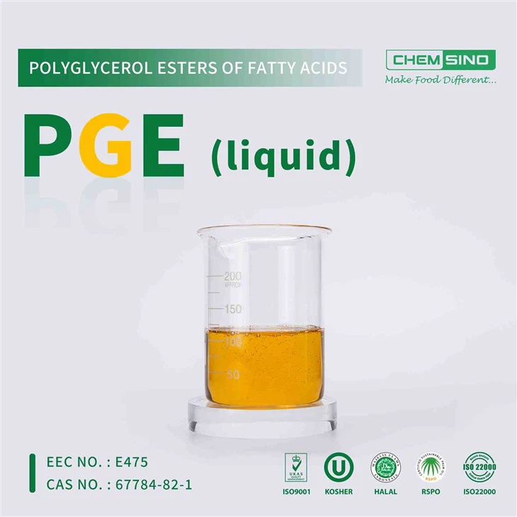 Hogyan javítja a PGE folyékony emulgeálószer az élelmiszerek stabilitását és eltarthatóságát CAS SZÁM?{1}}