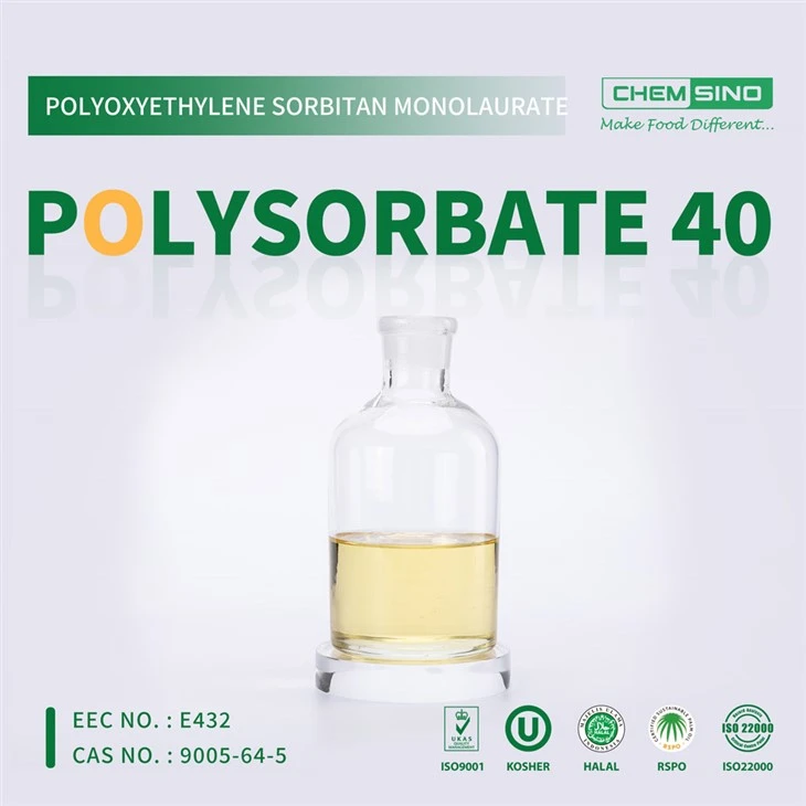 A poliszorbátok varázsa Liquid Polysorbate 40: A jobb emulgeálás titkának feltárása CAS-szám.9005-66-7
