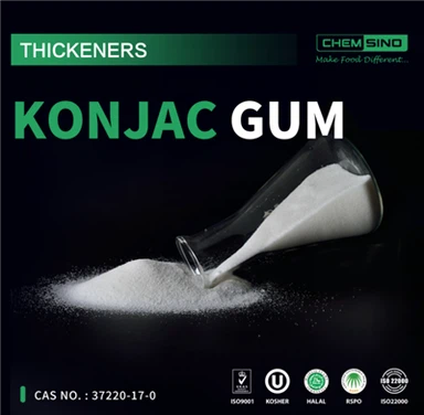 A konjac gumi alkalmazása az élelmiszeriparban CAS SZÁM:37220-17-0
