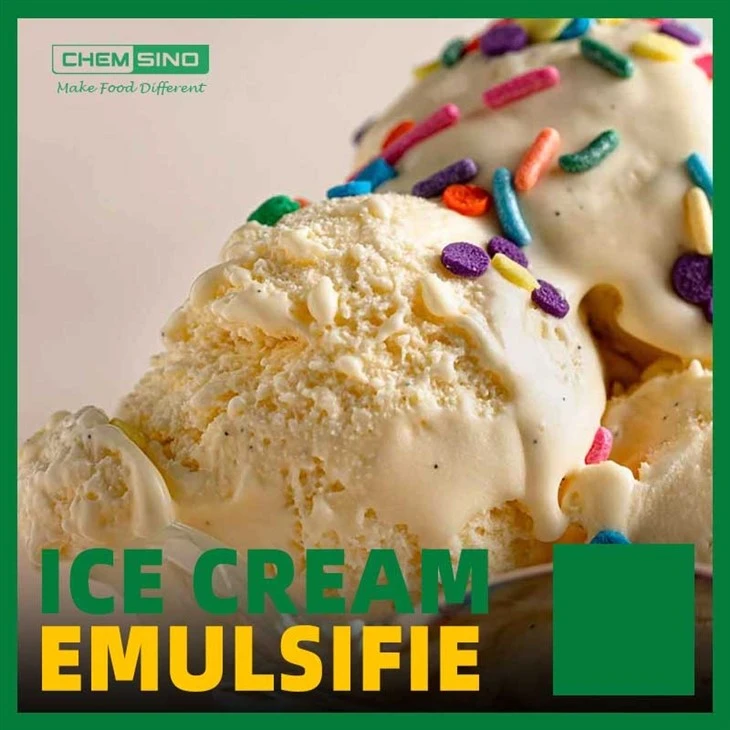 Ice Cream Emulsifier Powder In Dairy Product