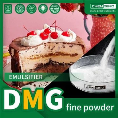 2 desztillált monoglicerid DMG finom por 100-200hálóból Candy CAS-számhoz 123-94-4