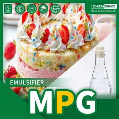 Emulgeálószer Propilén-glikol Élelmiszer-minőségű élelmiszerekhez használt CAS-SZÁM. 57-55-6