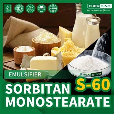 Sorbitan Monostearate Span 60 élelmiszer-emulgeálószer E491