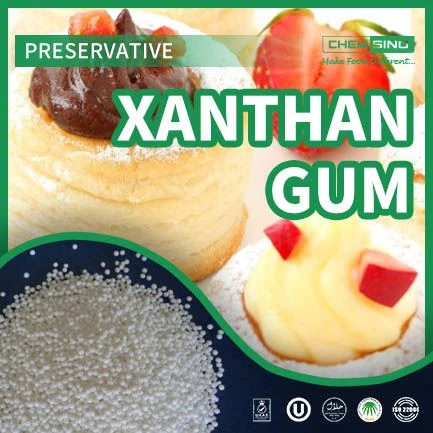 Xanthan Gum 415 az italokban és sütőipari termékekben CAS:11138-66-2