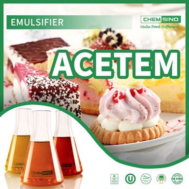 Acetilezett mono- és digliceridek acetem por E472a raktáron