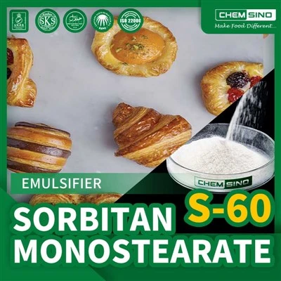 Kenyér emulgeáló E491 Sorbitan Monostearate Emulgeer Eladó