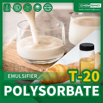 Élelmiszer-minőségű poliszorbát 20 versenyképes áron