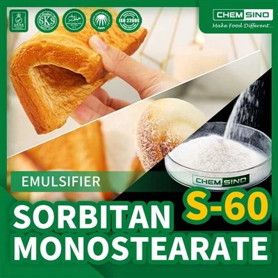 Felületaktív anyagok és emulgeálószerek Span 60 E491 emulgeálószer szorbitán-monosztearát